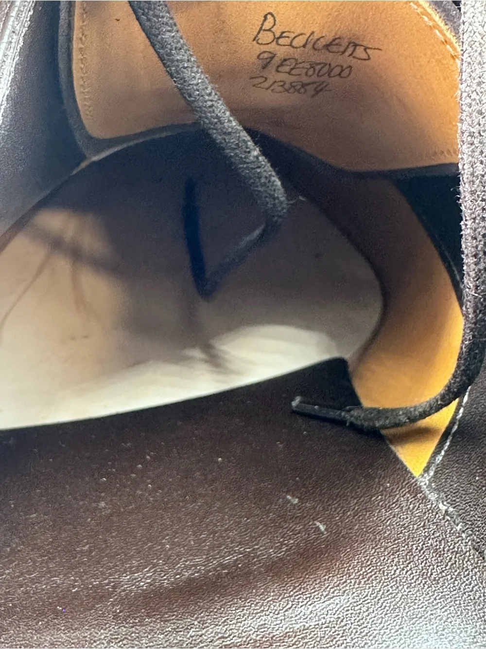 John‎ Lobb Becketts Dark Brown Misty Oxfords UK 9EE US 10EE New